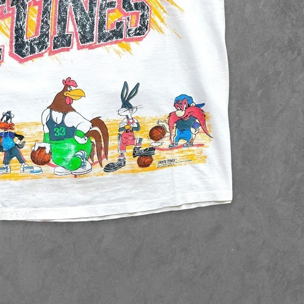Vtg 1991 Looney Tunes Jammin' Shirt, Space Jam - Picture 4 of 13